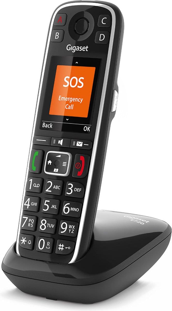 GIGASET E720HX EXTRA HANDSET DECT draadloze telefoon - BLUETOOTH - Boost-geluidsversterking - NL handleiding
