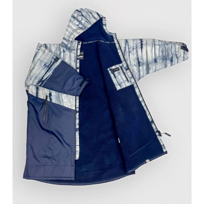 Dryrobe Advance Long Sleeve Surf Poncho blauw