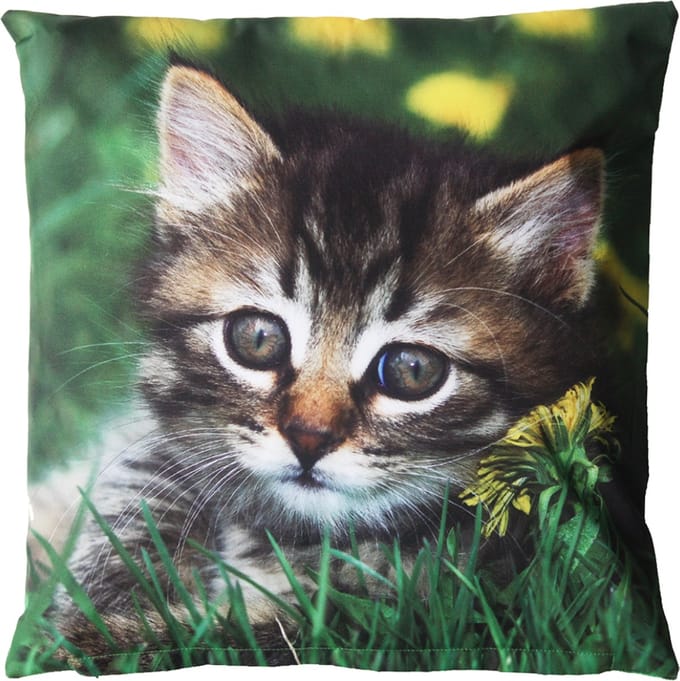 Esschert Design Buitenkussen poes Buitenkussens