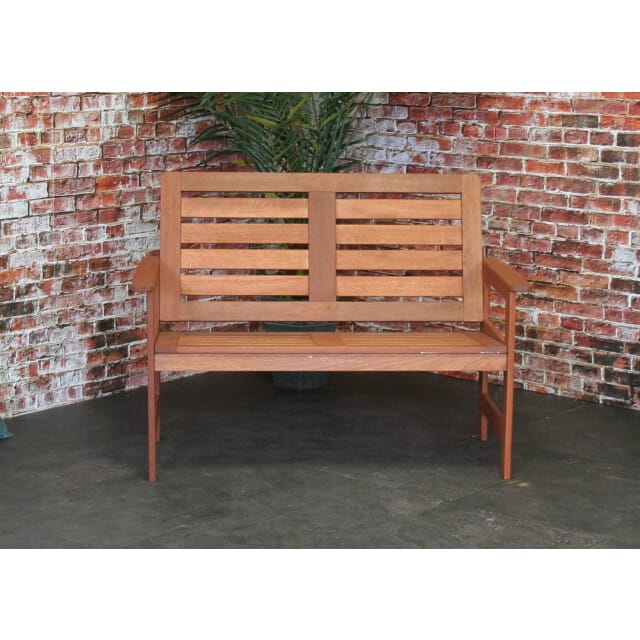 Vera tuinbank 120 cm hardhout - naturel
