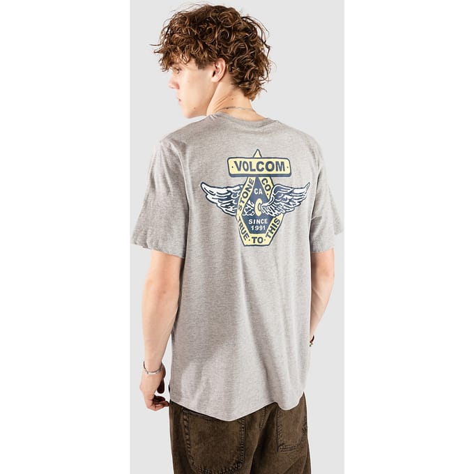 Volcom Free Wheel Hth T-Shirt grijs