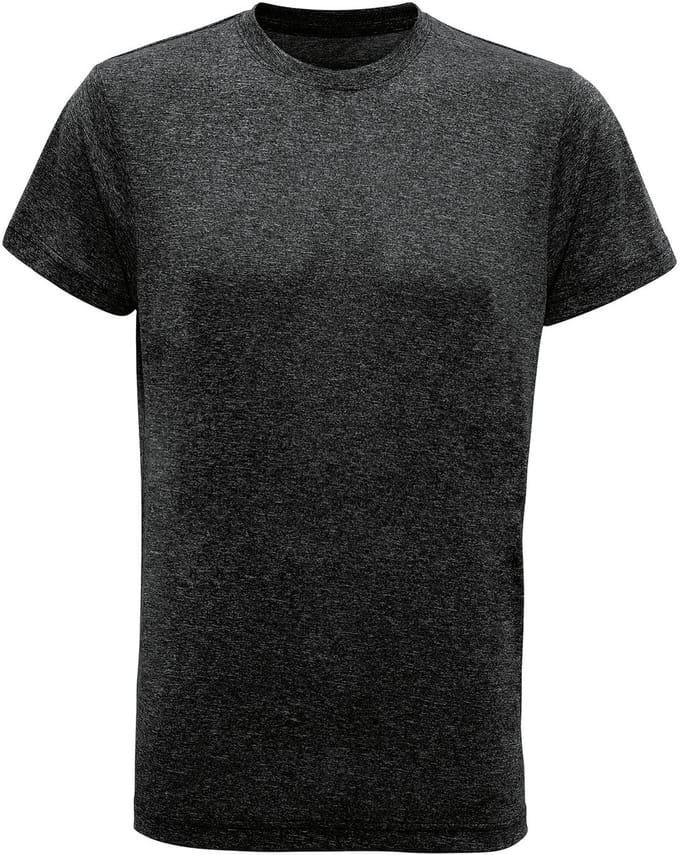 TriDri Men´s Performance T-Shirt TR010 - Black Melange - 3XL