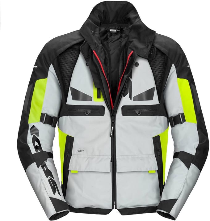 Spidi Crossmaster Jas Geel Fluo - Jas