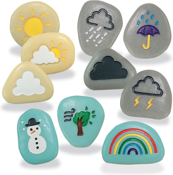 Yellow Door Sensory Play Stenen - Weersvoorspellingen + 2jr