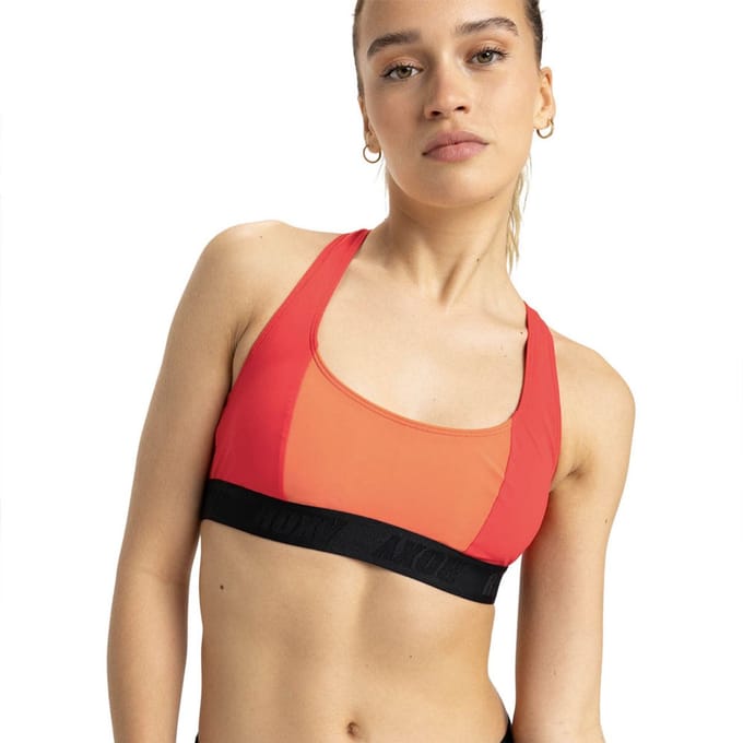 Roxy Active Colorblock Bikinitop Rood XL Vrouw