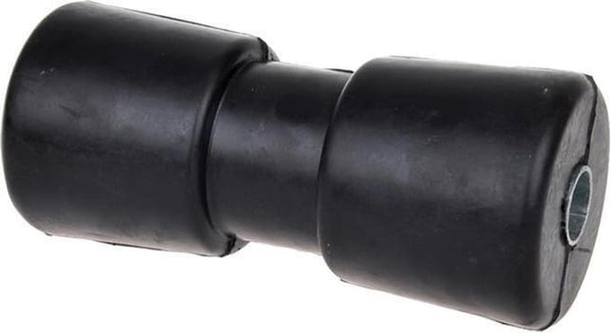 ProPlus Kielrol - Boottrailer - 82 x 190 mm - Asgat Ø 20 x 190 mm - Zwart