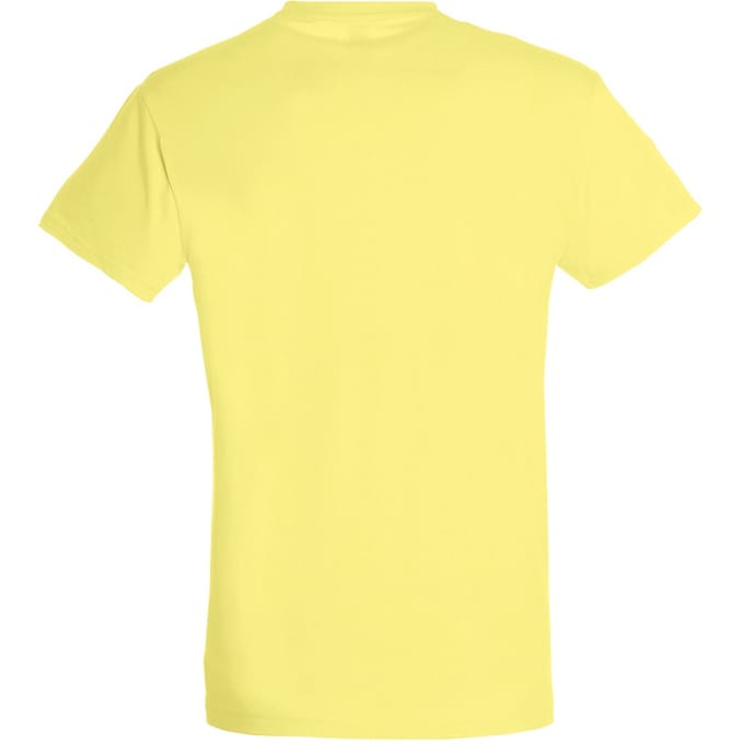 SOLS Heren Regent T-Shirt met korte mouwen (Lichtgeel)