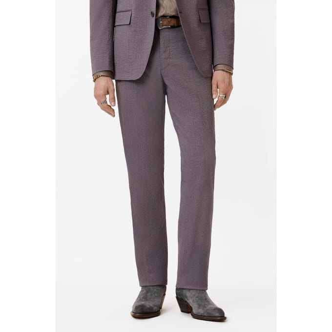 John Varvatos Dalston Tailored Pants - Separate Pants Old Bark Maat: 48 | Tailored Broeken Outlet | Heren | Grijs