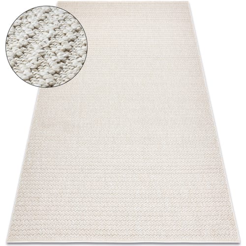 Kleden Rugsx Tapijt JERSEY 19236 crème - structureel, lus 80x150 cm