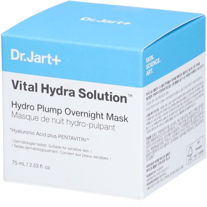 Dr Jart+ Hydraterend Hydro Plump Nachtmasker Voor Opvulling Dr Jart+ - Vital Hydra Solution Hydraterend Hydro-plump Nachtmasker Voor Opvulling