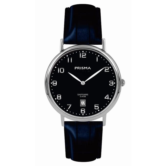 Prisma horloge P.1007 Heren Signature Titanium Blue