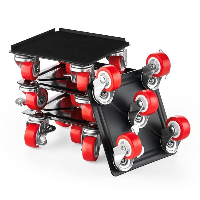 Meubel Dolly Heavy Duty Meubelverhuizer met 5 Wielen 1200 lbs Capaciteit