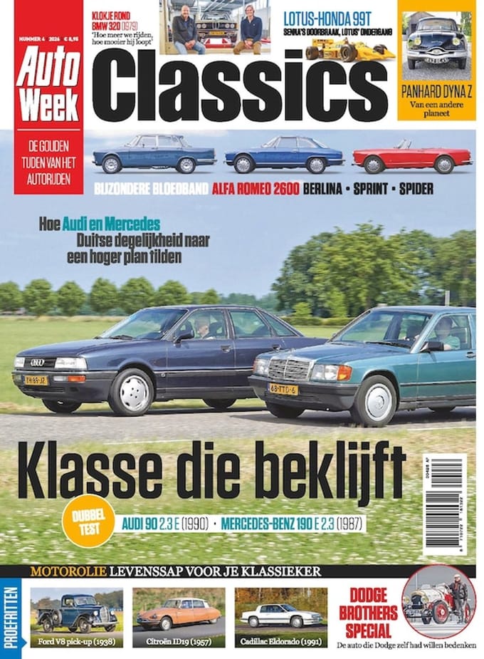 AutoWeek Classics 4-2026 - De gouden tijden van het autorijden