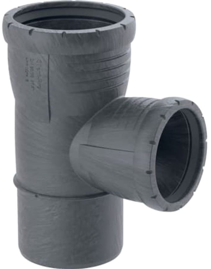 Geberit Silent-Pro aftakking 87,5°, DN 70 / 70, 393.349.14.1