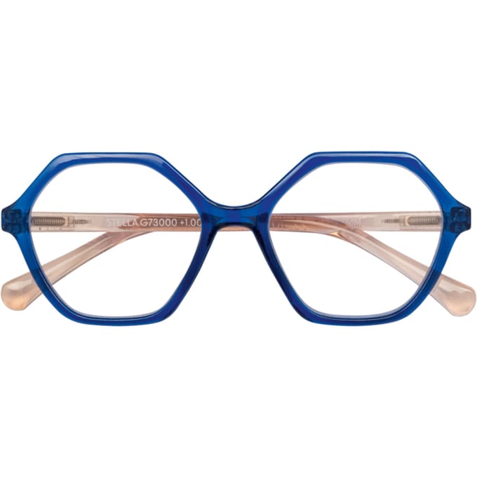 Leesbril I Need You Stella +3.00 dpt blauw