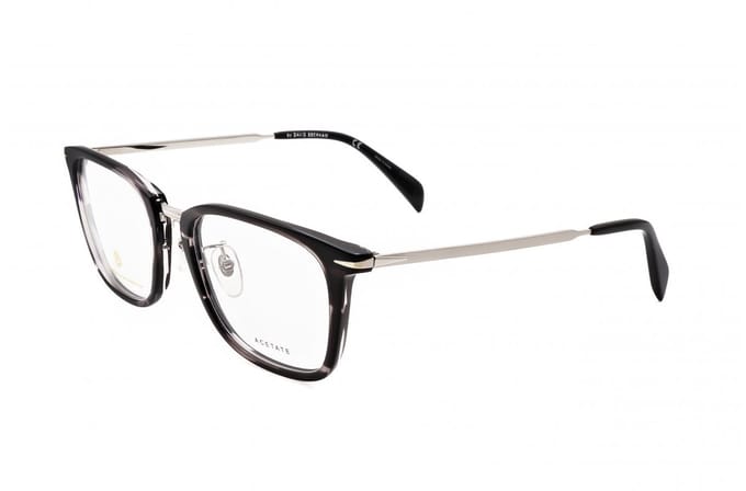 David Beckham DB 7060/F Grey horn 53/20/145 MAN Brilmonturen