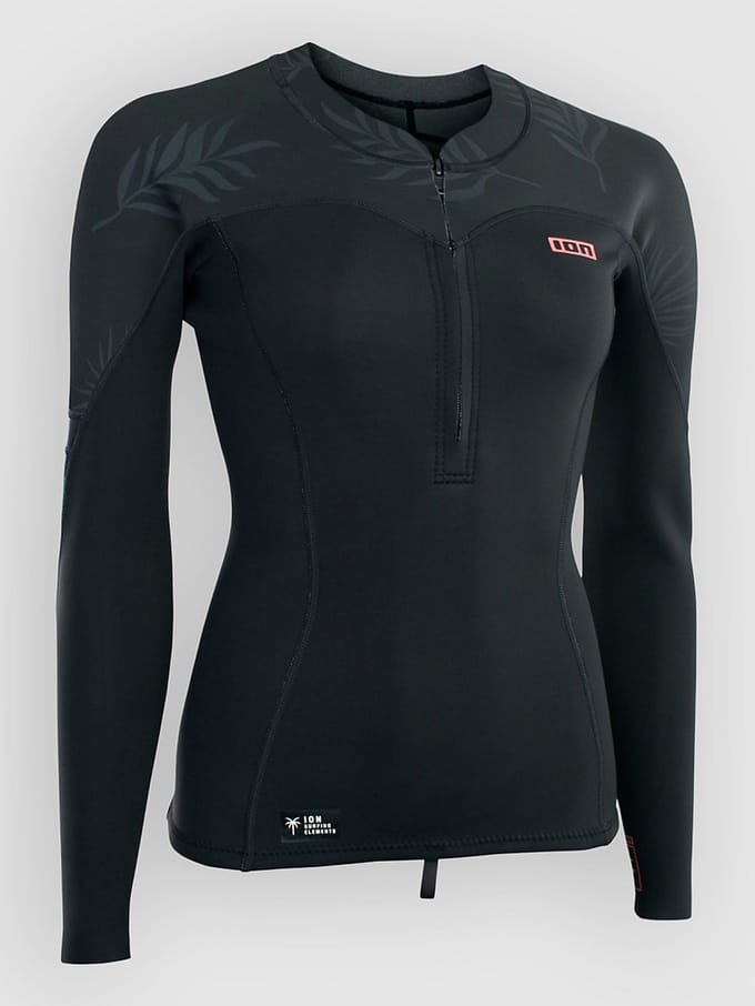 Ion Neo Zip Top 1.5 Wetsuit zwart