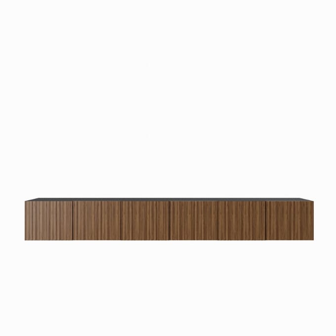 TV-kast Mio 300 (3x100) cm (zwart + catania)