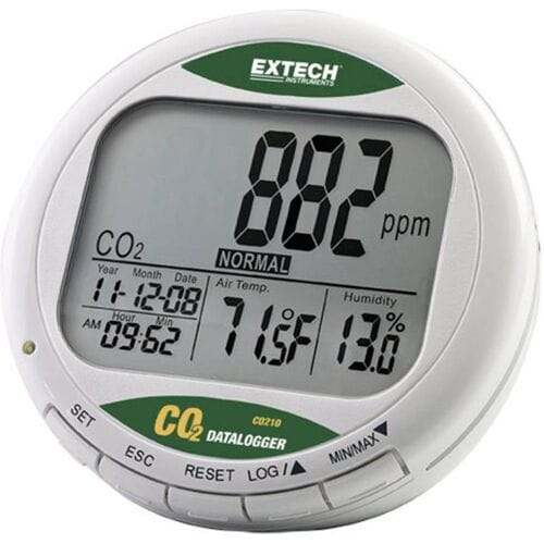 Extech CO210 Kooldioxidemeter 0 - 9999 ppm