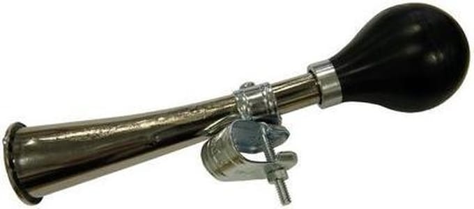 Nuvo Fietstoeter 200 Mm Zwart/zilver