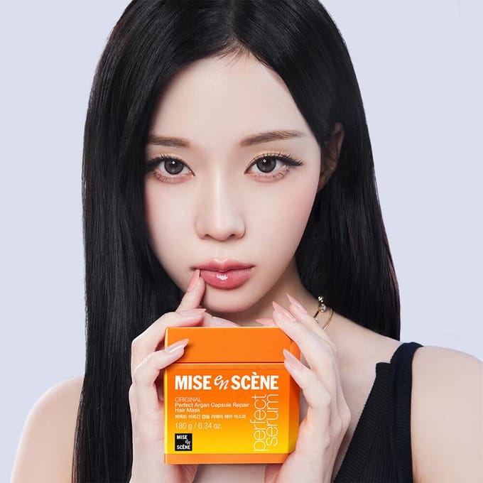 [Mise en scene] Perfect Argan Capsule Repair Haarmasker 180g red