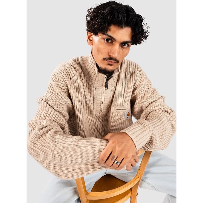 Carhartt WIP Detroit Half Zip Gebreide Trui