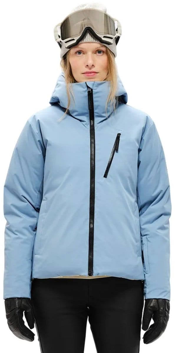 The Mountain Studio Pertex Reversible Tecno Donzen Jas Blauw S Vrouw
