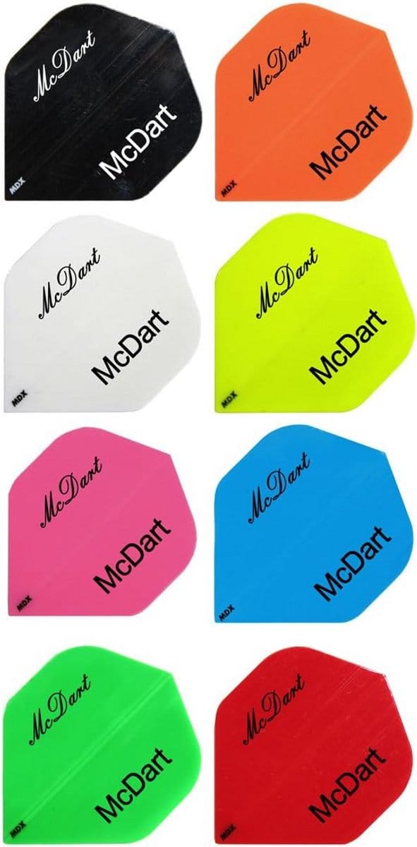 20 Sets Gepersonaliseerde Dartflights met Eigen Ontwerp en Tekstprint