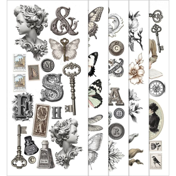 Art Stickers "Typographic"
