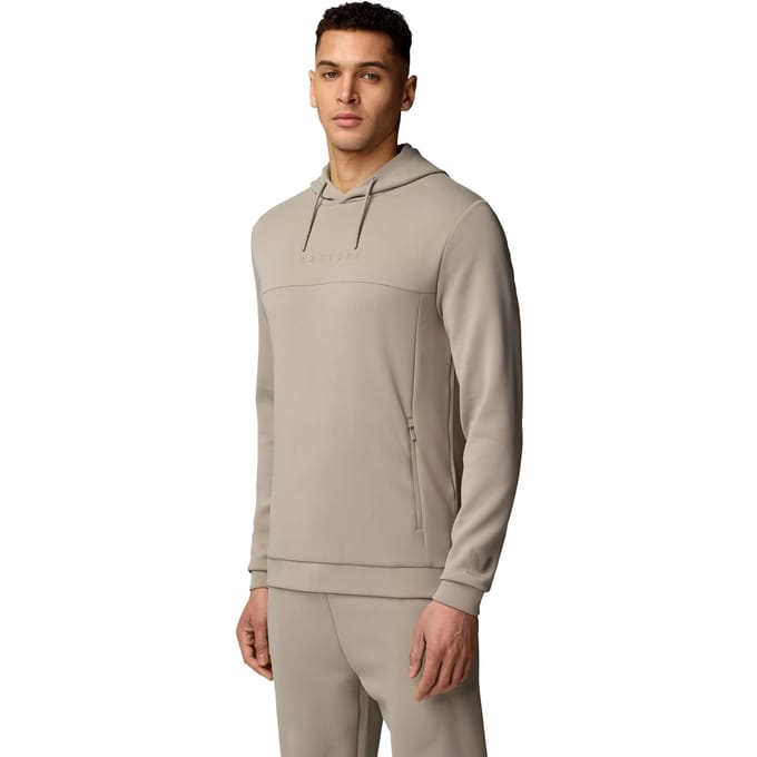 Castore Scuba Hoodie Polyester Heren Bruine Hooded Sweater