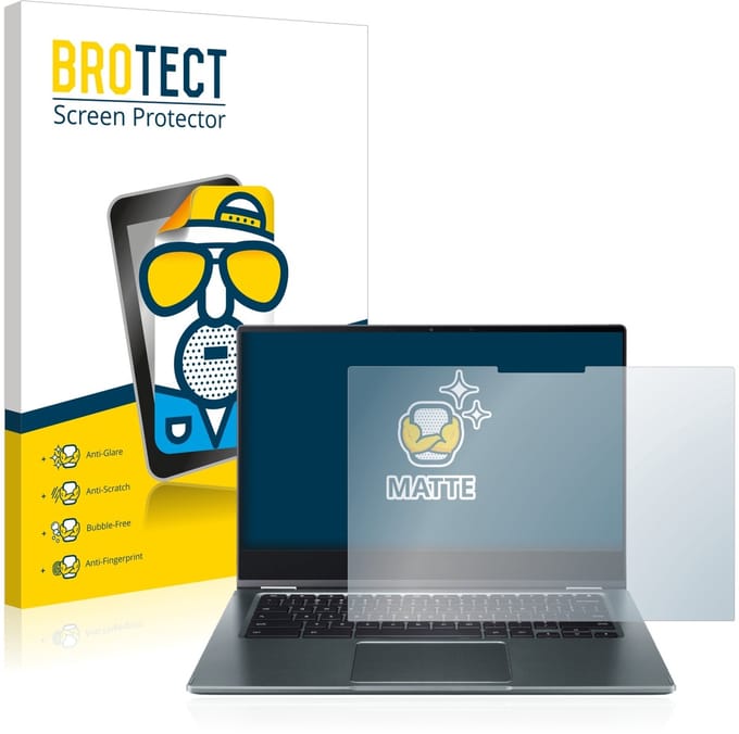 BROTECT - Screenprotector voor Acer Chromebook Spin 514 - Folie Beschermfolie matte