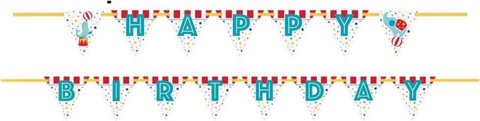 Circus - Slinger Happy Birthday (3,35 meter)