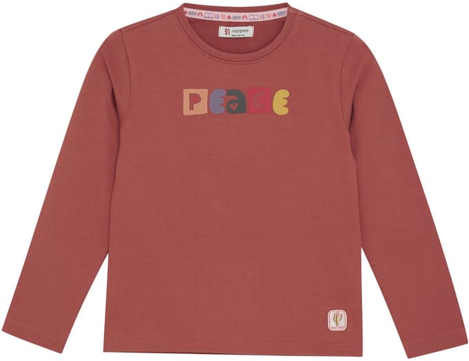 Noppies T-shirt Philo - Tandoori Spice - Maat 110