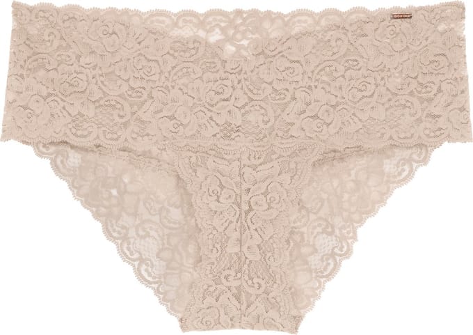 Dames slip 3-pack Kant - Lana - Kanten dames onderbroeken - microfiber ondergoed - 4XL