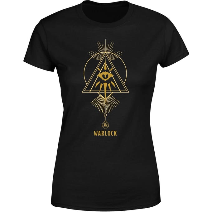 Dungeons & Dragons Warlock Women's T-Shirt - Zwart - XS