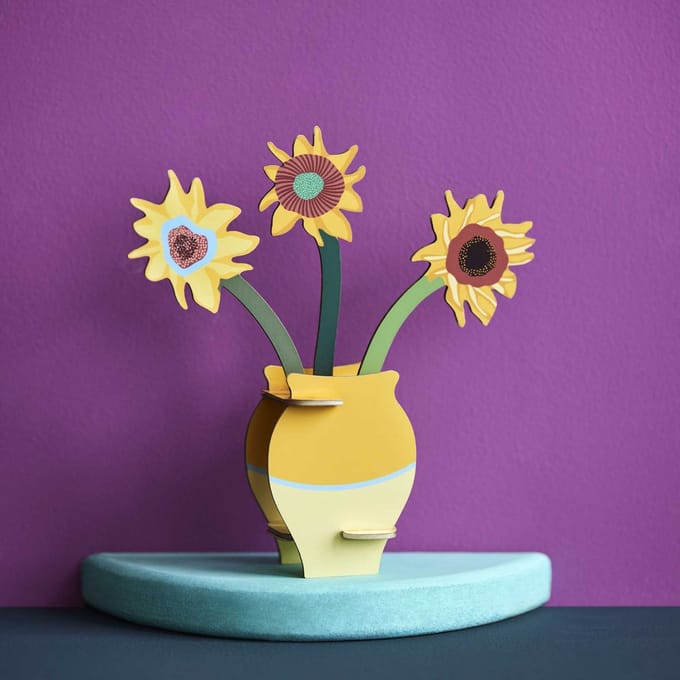 Pop-out kaart Flowers - Van Gogh Flowers
