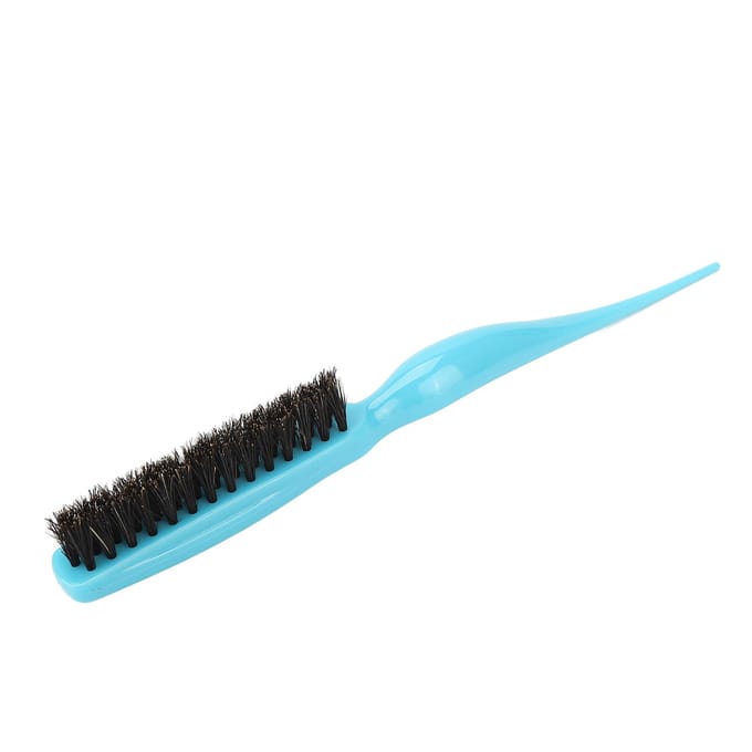 Haar teasen borstel Professionele Huis Salon Rattenstaart teasen borstel voor achterkammen Styling Tool blue