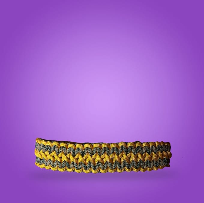 Paracord Wide Solomon halsband - DIY set