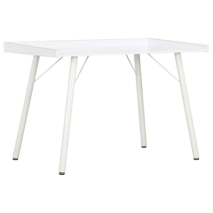 vidaXL - Bureau - 90x50x79 - cm - wit