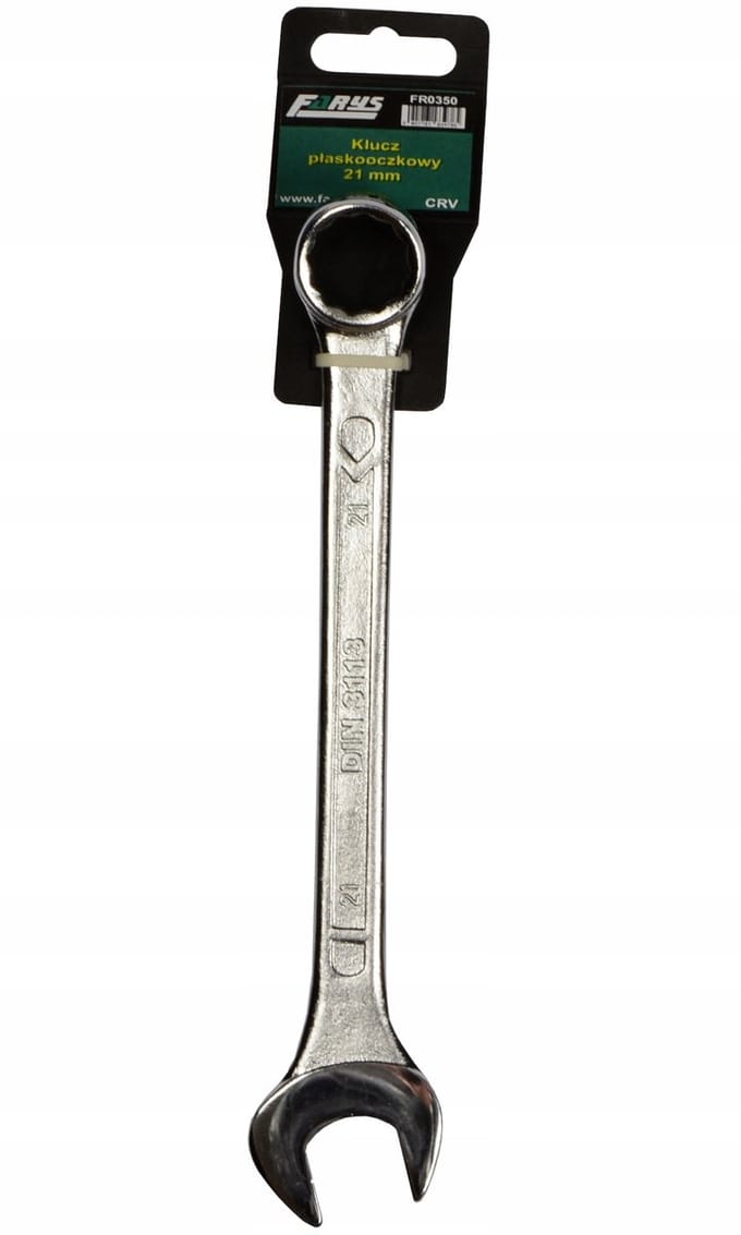 Ringsleutel 21mm - Chroom-Vanadiumstaal