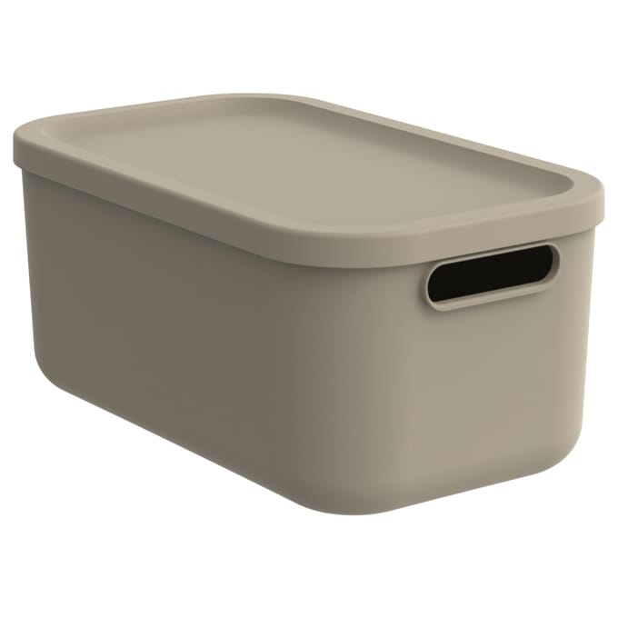 Albula Light - Decoratie Opbergbox - 12 L - Cappuccino