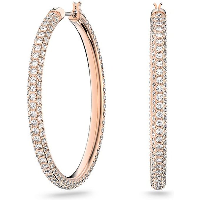Boucles d'oreilles créoles Swarovski 5383938 Dextera grandes 5383938
