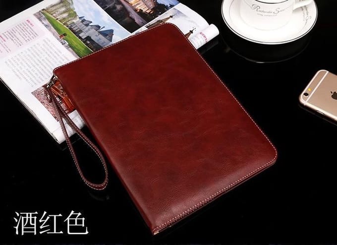 Luxe Smart Hoes voor iPad Mini 4 / Mini 5 (2015/2019) (7.9-inch) _ Donkerroze
