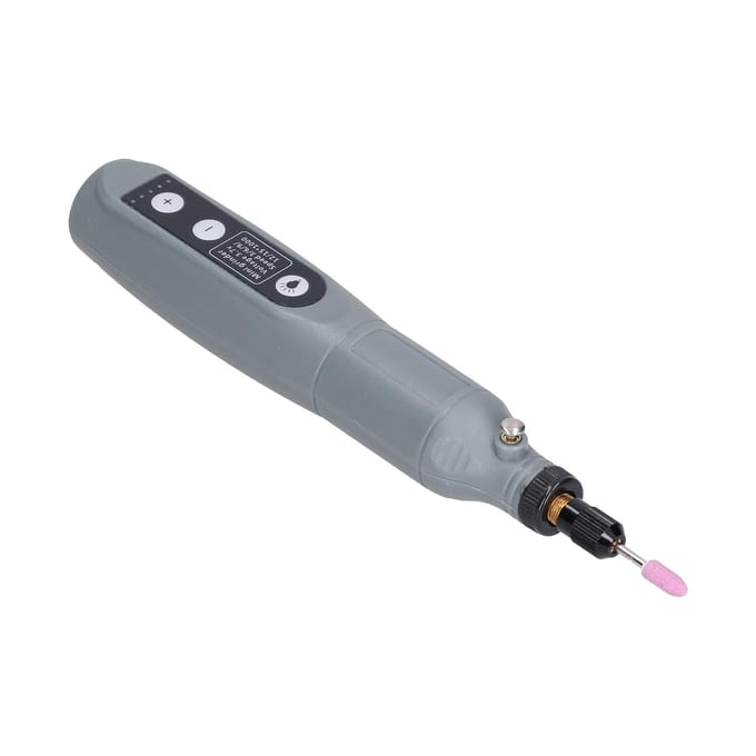 202 Mini Slijpmachine Set Boor Elektrisch Gereedschap Grijs Draagbaar USB Opladen met Licht voor Reinigen Snijden