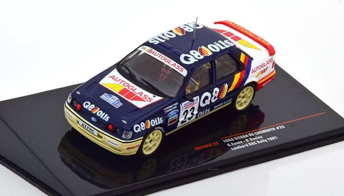 Ford Sierra RS #23 Rally RAC Lombard 1991