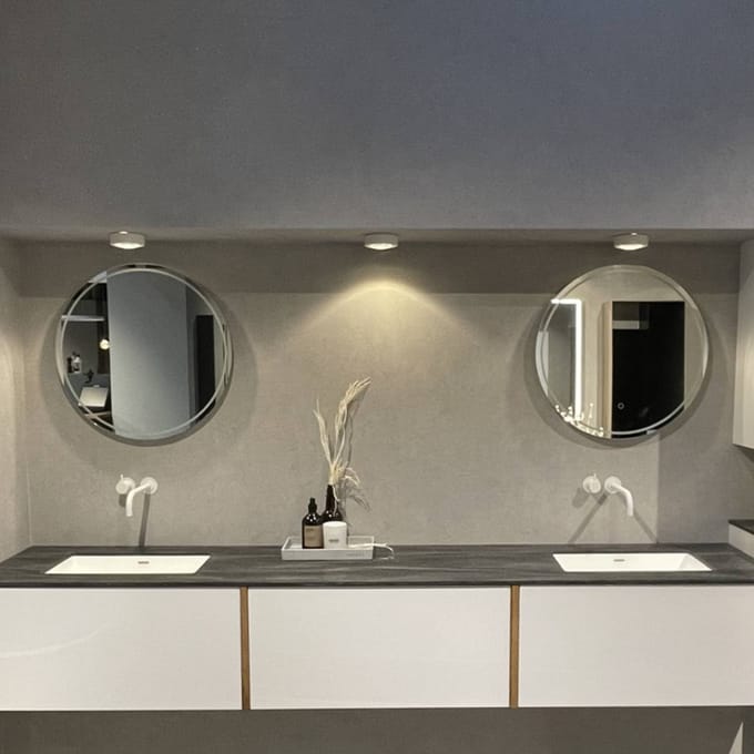 LOOM DESIGN Sif LED plafondlamp IP65 wit dimbaar