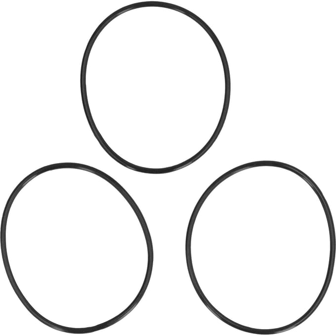 3 STUKS O-ring Vervanging Nitrilrubber Afdichtringen Pakking voor Waterzuiveraar Filterpatroon black