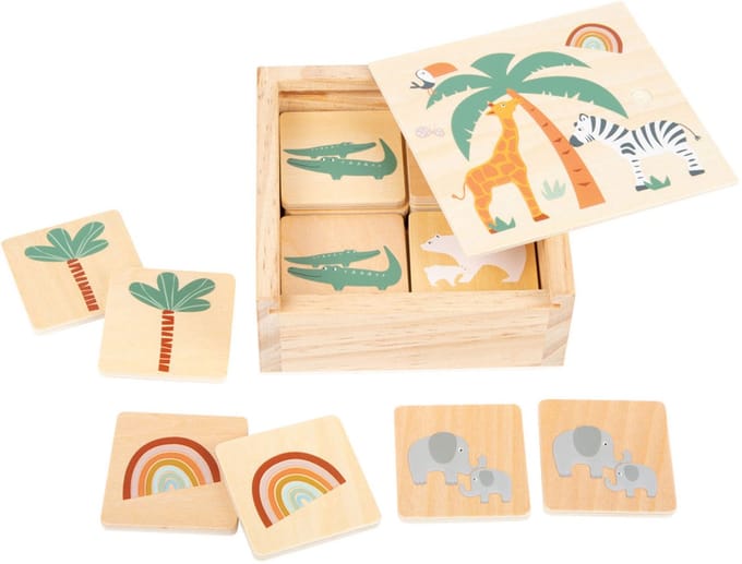 Small Foot - Wooden Memo Safari