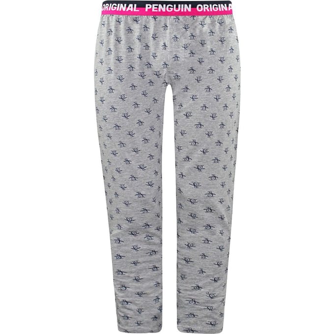 Original Penguin AOP Pete heren pyjama grijs