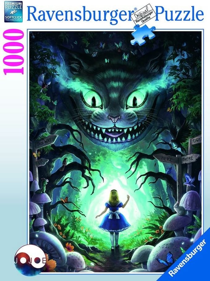 Ravensburger puzzel Disney Avonturen met Alice - Legpuzzel - 1000 stukjes Disney